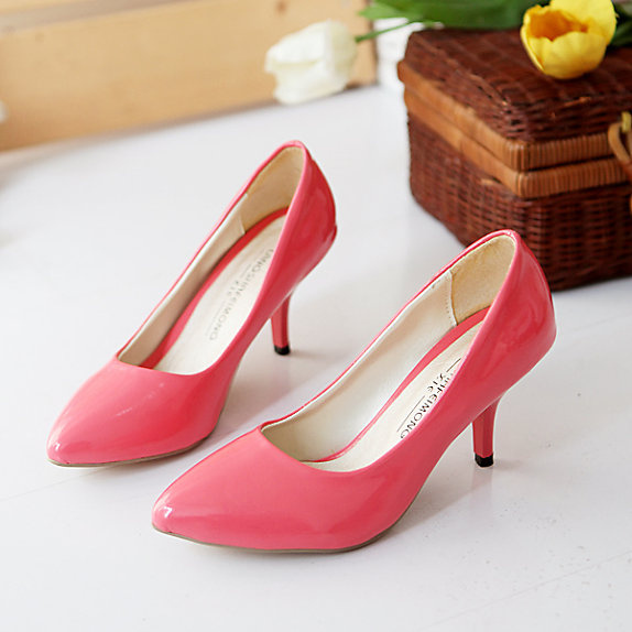 giay cong so nu mau hong