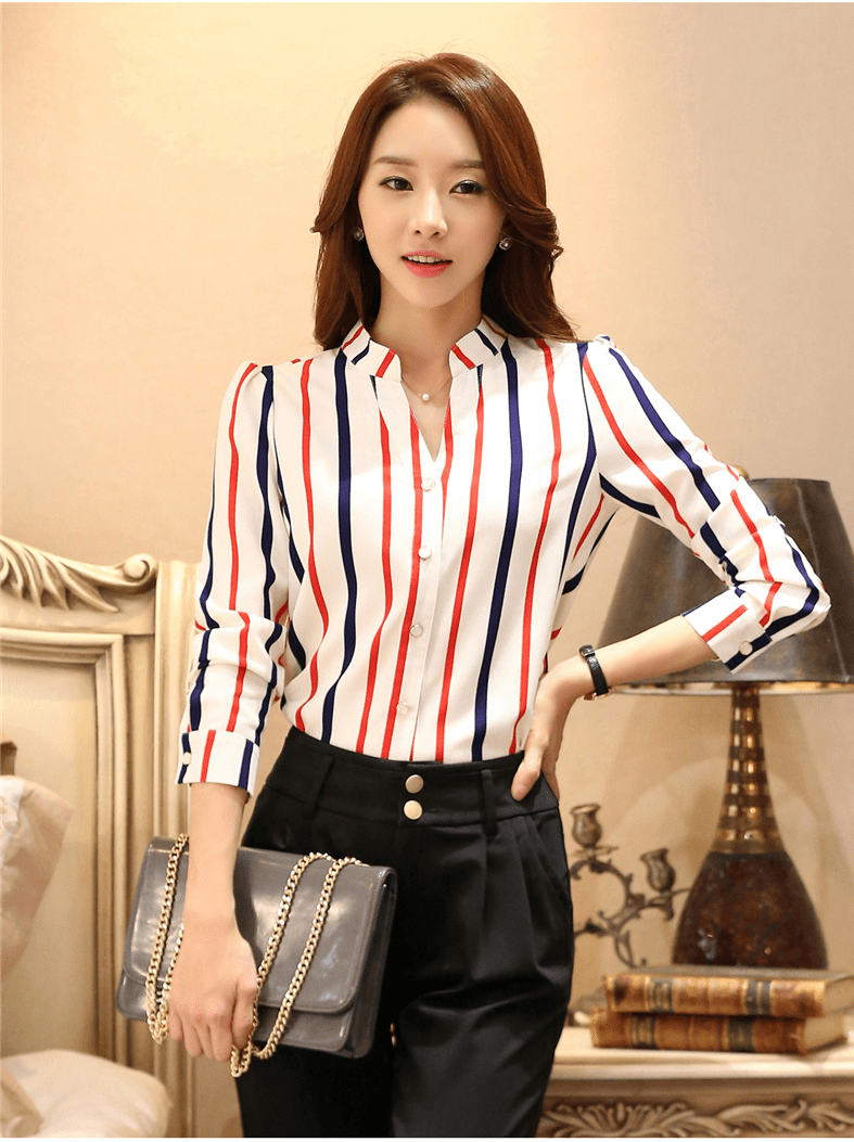 ao so mi nu soc de xanh den co tru jaka 6