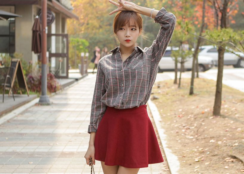 ao-so-mi-ke-caro-nu-dep-he-2015-ca-tinh-tre-trung-nhu-hot-girl-han-quoc