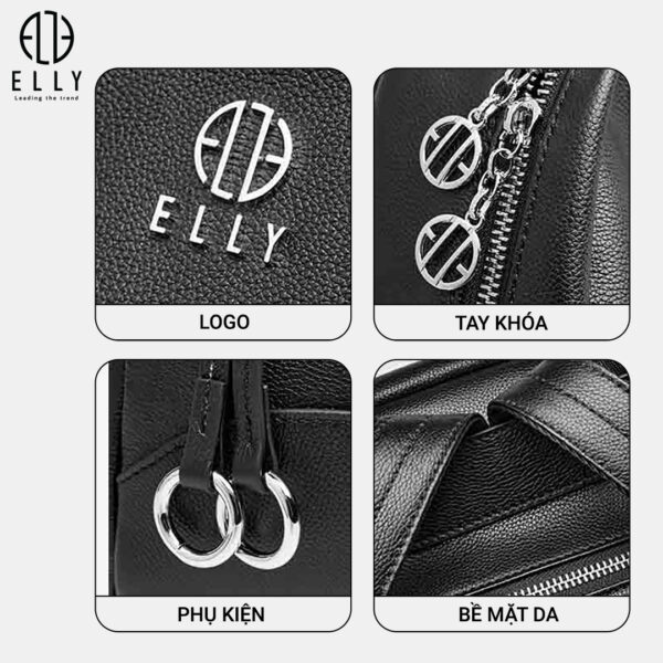 Balo nữ cao cấp da thật ELLY – EB7