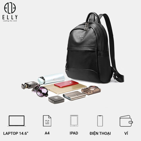Balo nữ cao cấp da thật ELLY – EB7