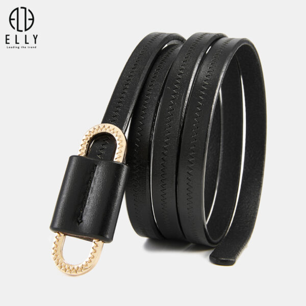 Dây lưng nữ cao cấp da thật ELLY – ED14
