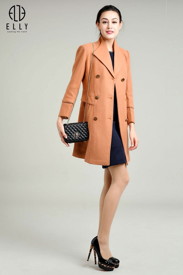 Giày cao gót đế vuông màu đen 12cm giay cao got de cuong cao 12cm 2