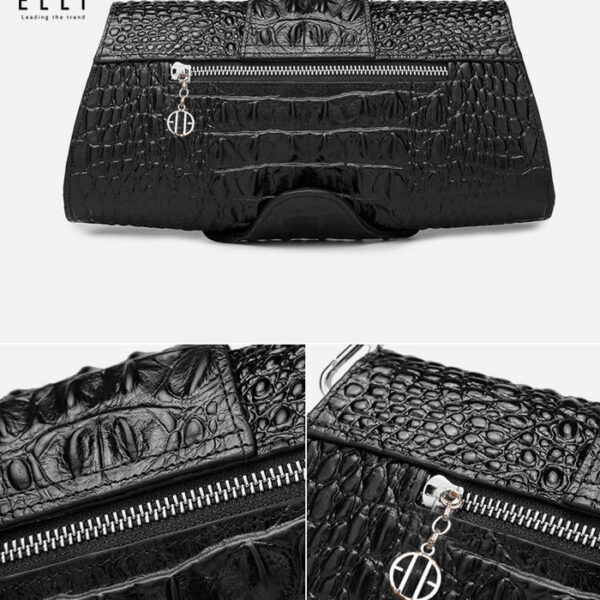 Tui clutch nu cao cap da that ELLY EC36 2