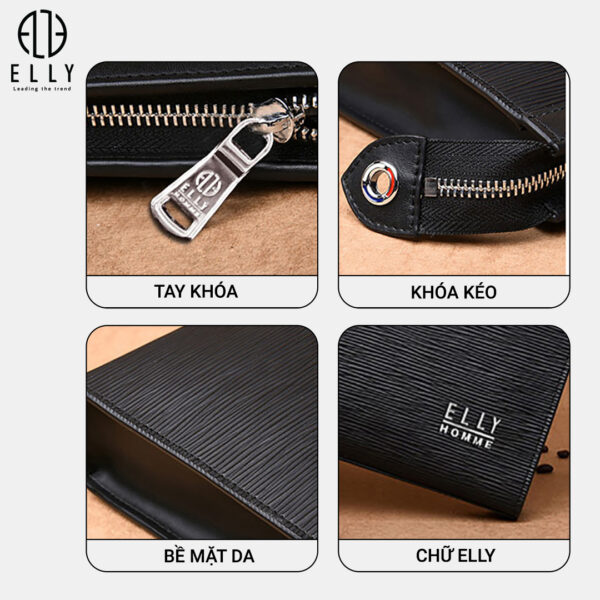 Túi clutch nam da thật ELLY HOMME – ECM4