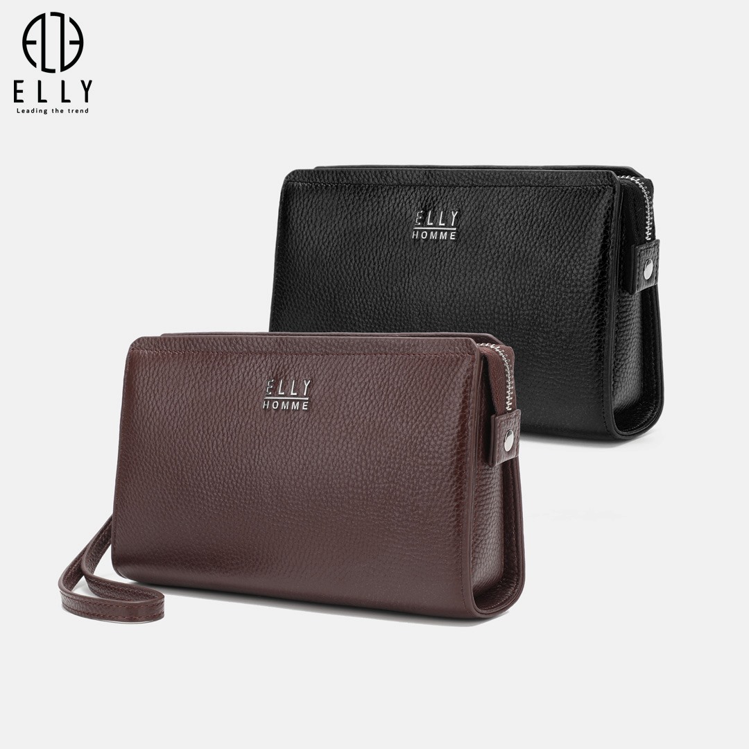 tui clutch nam cao cap da that elly ecm6 27 1