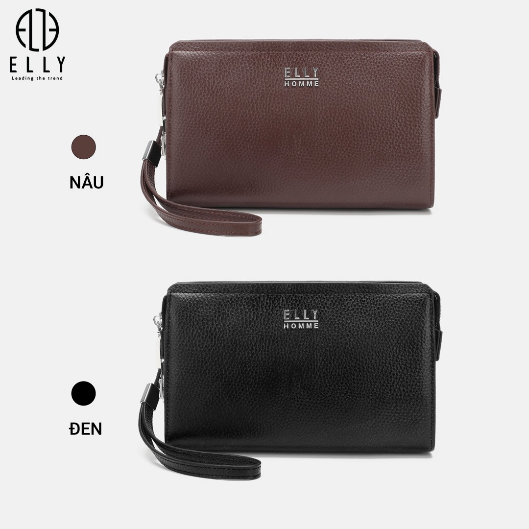 tui clutch nam cao cap da that elly ecm6 34