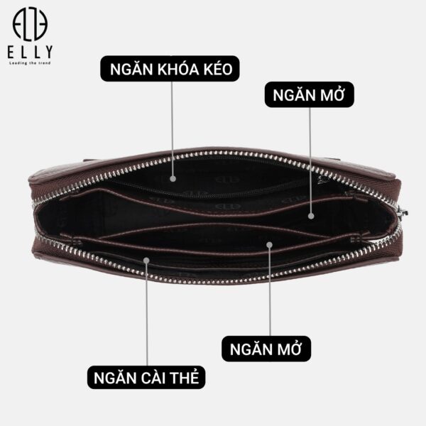 Túi clutch nam da thật ELLY HOMME – ECM6