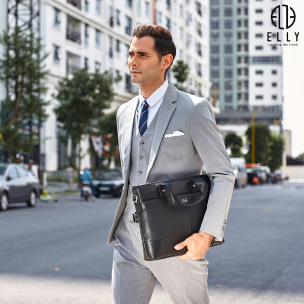 Túi xách nam cao cấp da thật ELLY HOMME – ETM9