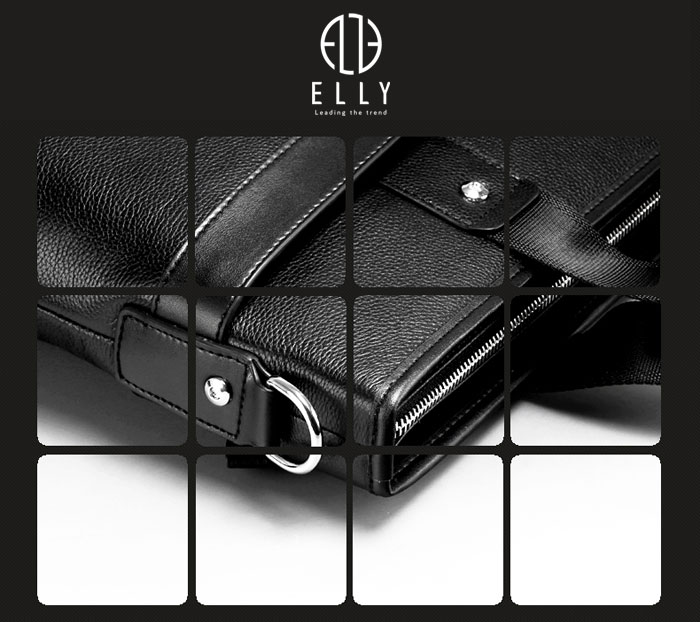 Túi xách nam cao cấp da thật ELLY HOMME – ETM9