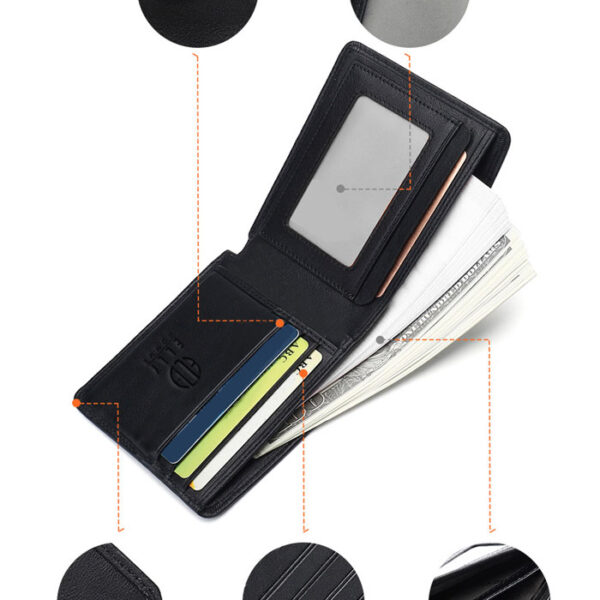 Ví nam da thật ELLY HOMME – EVM3