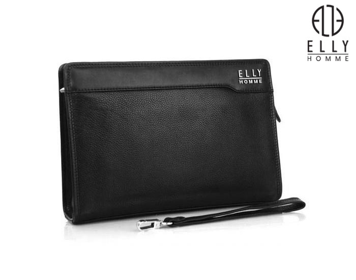 Tui clutch nam cao cap da that ELLY ECM5 11