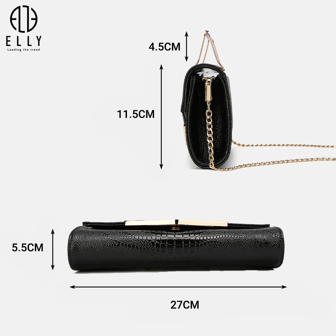 tui clutch nu cao cap da that elly ec38 19 2