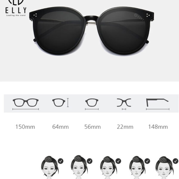 Kính mắt nữ cao cấp ELLY – EK121