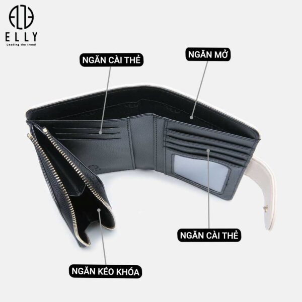 Ví da nữ thời trang ELLY – EVH70