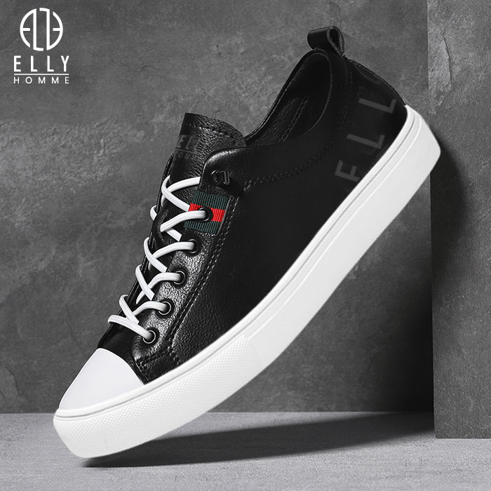 Giày nam sneaker da thật ELLY HOMME - EGTM19