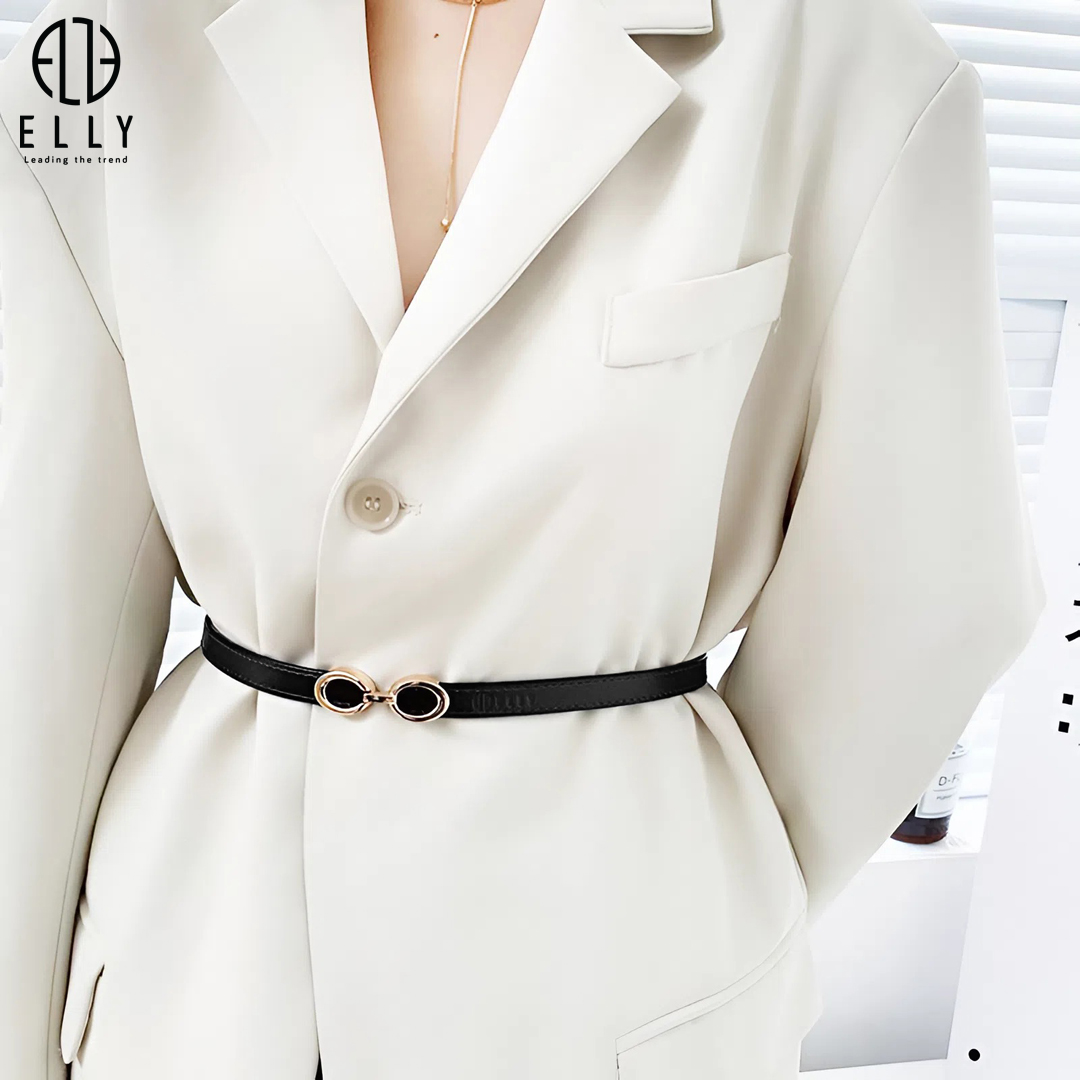 Dây lưng nữ cao cấp da thật ELLY – ED62