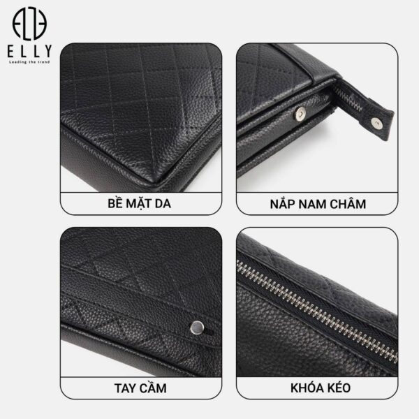 Túi clutch nam da thật ELLY HOMME – ECM11