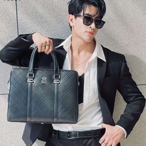 Túi xách nam cao cấp da thật ELLY HOMME – ETM16