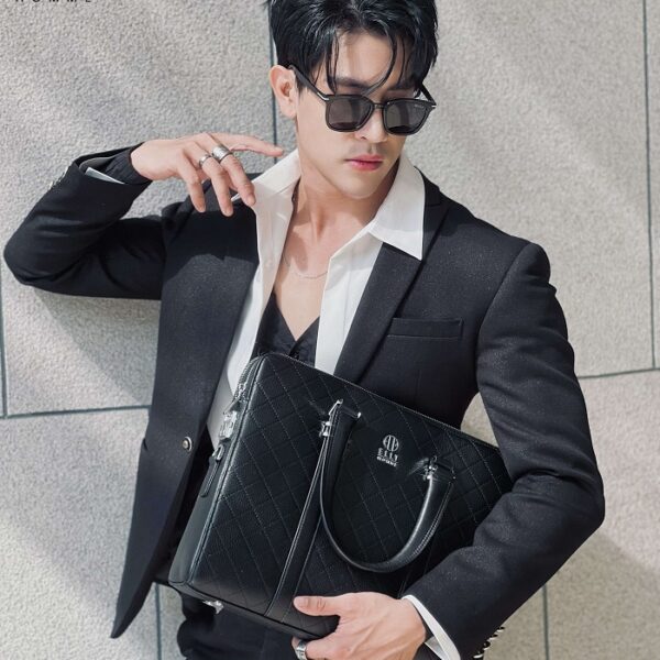 Túi xách nam cao cấp da thật ELLY HOMME – ETM16