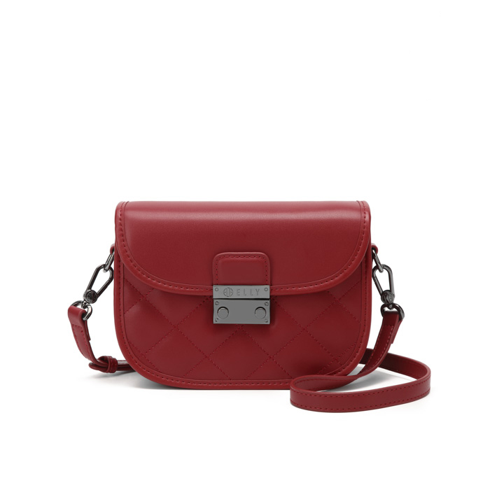 Túi xách nữ cao cấp da thật ELLY – ET127 – Đỏ