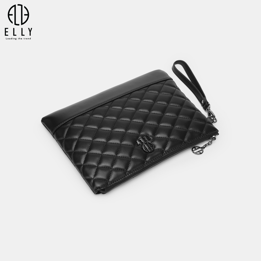 tui clutch nu cao cap da that elly ec58 5