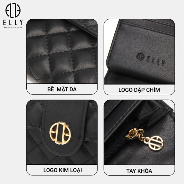 Ví nữ cao cấp da thật ELLY – EV82