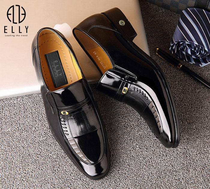 giay nam cao cap da that ELLY EGTM3 5