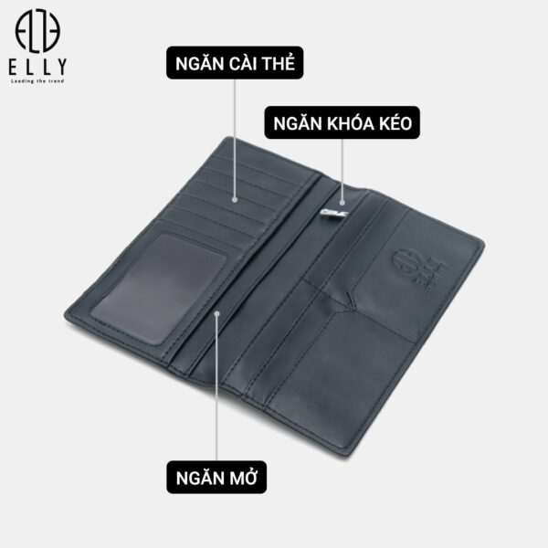 Ví nam da thật ELLY HOMME – EVM18