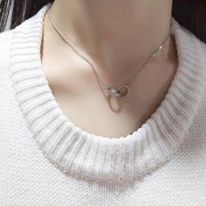 dây chuyền bạch kim nữ