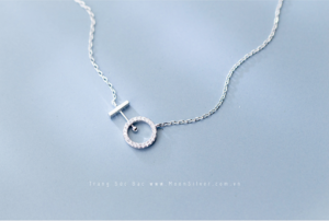 dây chuyền bạch kim nữ