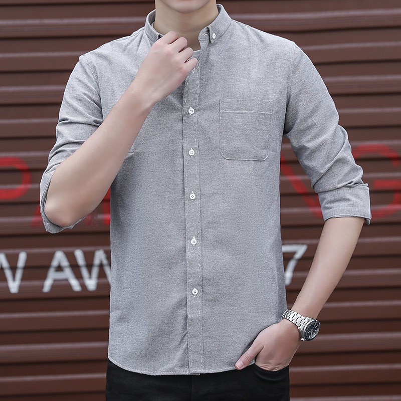 cac mau ao so mi co tau nam duoc ua chuong nhat hien nay.1