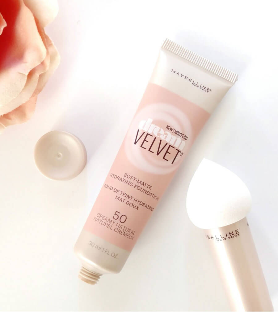 kem nen maybelline dream velvet soft matte foundation 2