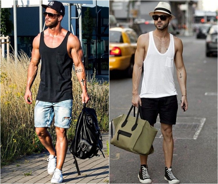 Hướng dẫn phối đồ và phụ kiện với áo tank top nam | ELLY - TOP 10 Thương  Hiệu Nổi Tiếng Việt Nam