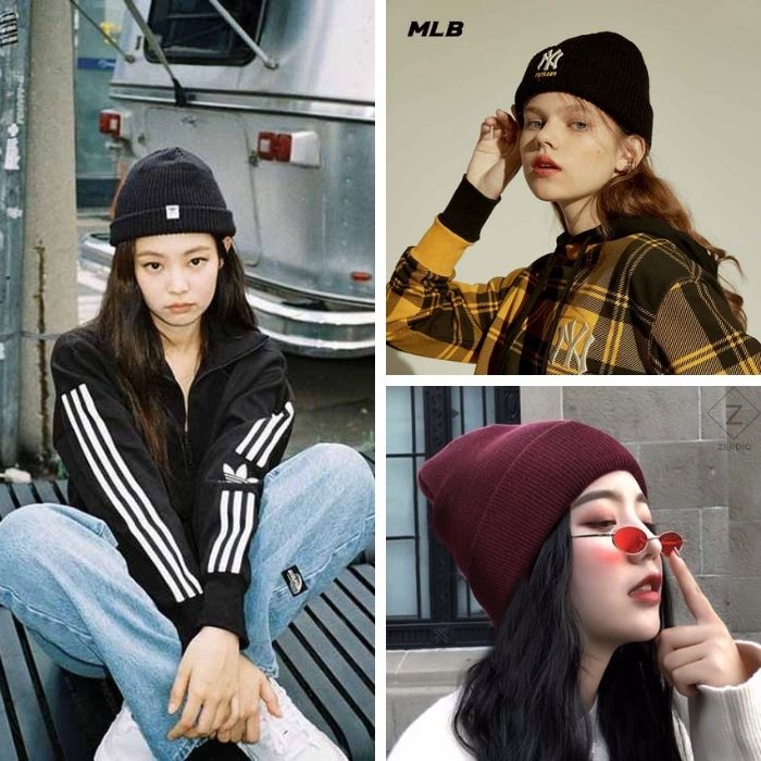 3 cach phoi do cung mu benie nu chuan phong cach han2