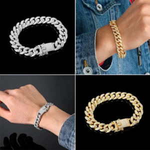 Lắc tay nam vàng 24k 2 chỉ kiểu móc xích đơn giản nhưng vẫn toát lên vẻ sang trọng và bền bỉ
