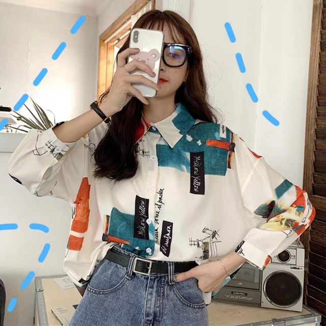 mot so cach phoi do voi ao so mi hoa tiet nu hot nhat.6