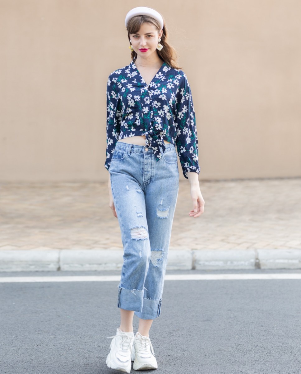 mot so cach phoi do voi ao so mi hoa tiet nu hot nhat.4