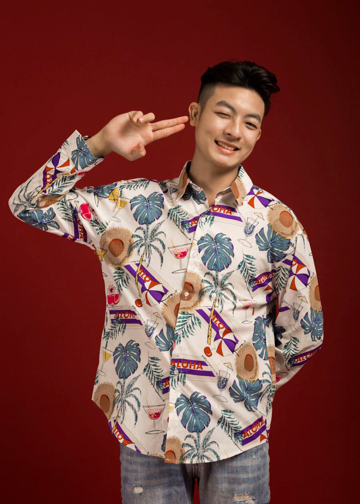 nhung kieu ao so mi nam hoa tiet hot nhat cho mua he nam nay.7