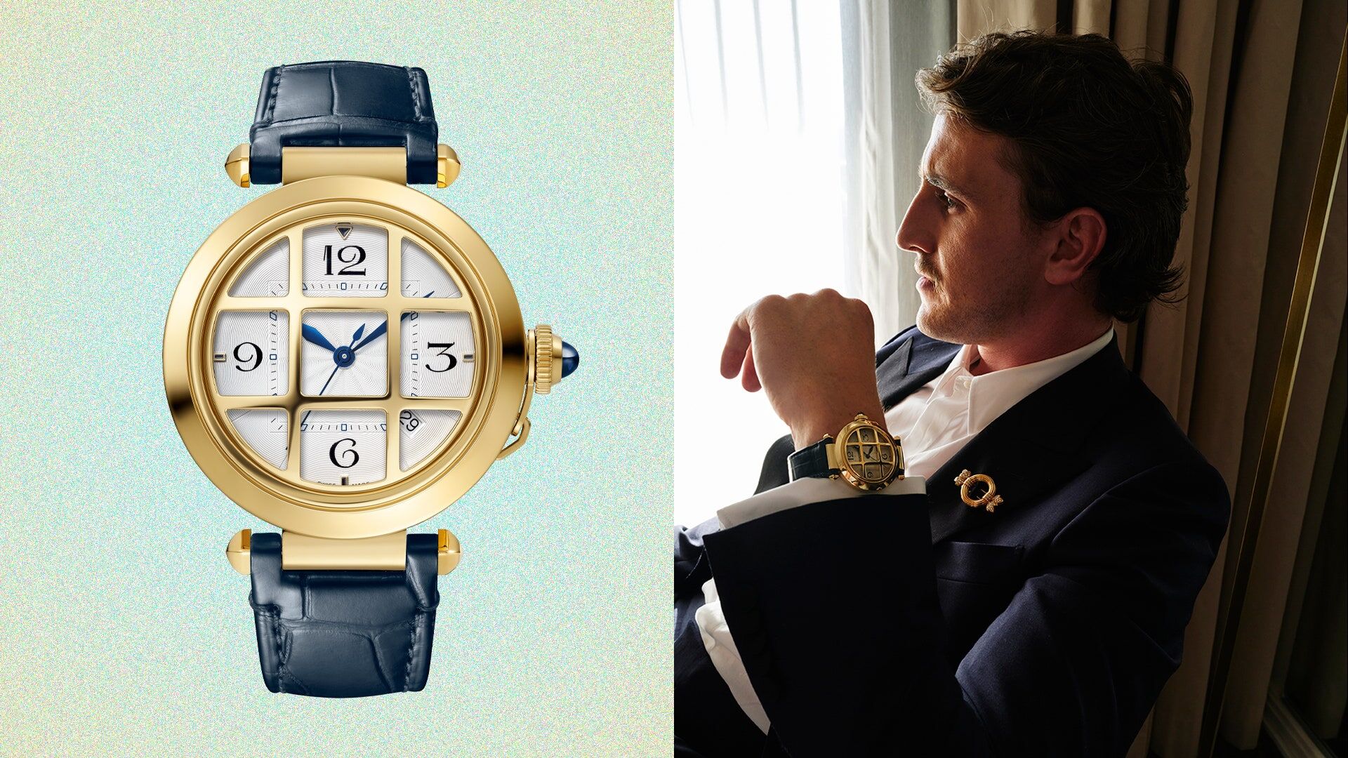 diem moi noi bat trong thiet ke dong ho pasha de cartier 2022.2