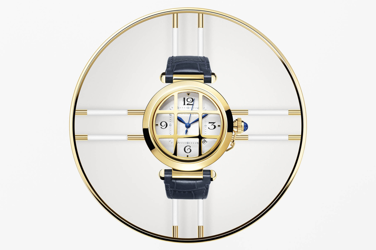 diem moi noi bat trong thiet ke dong ho pasha de cartier 2022.1