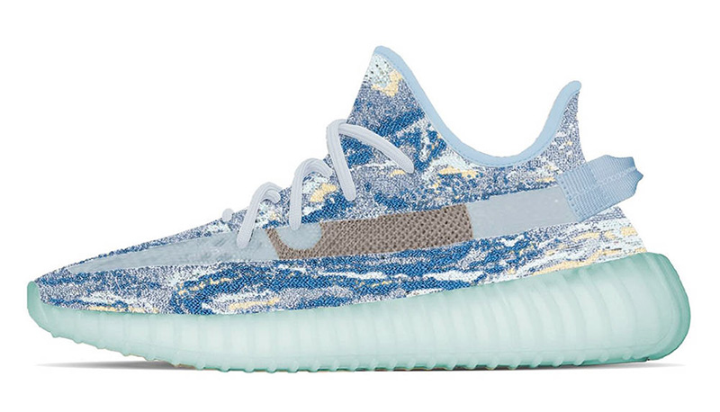 ban phoi yeezy 350 v2 mx blue hoan hao danh cho cac tin do me giay nam 2022.3