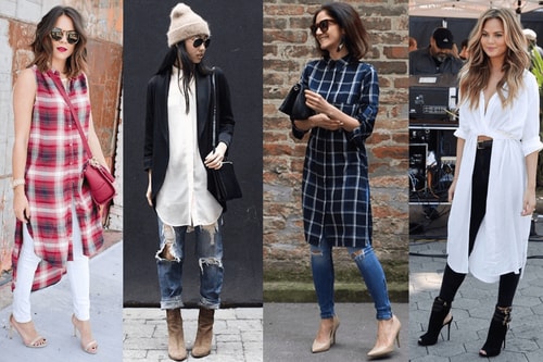 hoc cach phoi do voi ao so mi dang dai.7