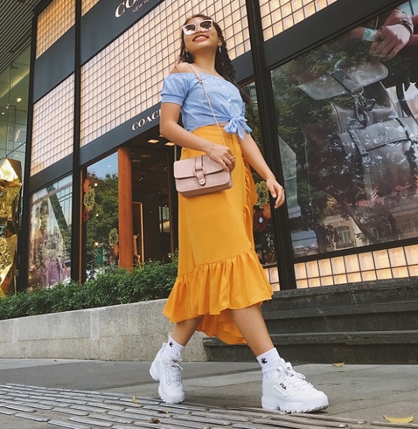 mach nang cach phoi do cuc xinh voi giay fila.5