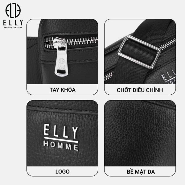 Túi xách nam cao cấp da thật ELLY HOMME – ETM18