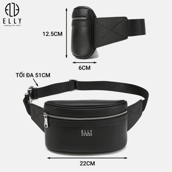 Túi xách nam cao cấp da thật ELLY HOMME – ETM18