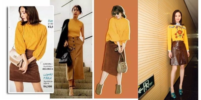 hoc cach phoi do voi tone nau don gian ma van phong cach.6