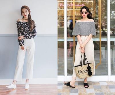 cach phoi do voi quan culottes trang chuan fashionista.6