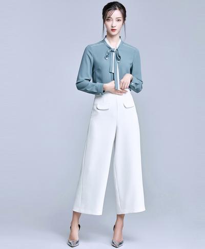 cach phoi do voi quan culottes trang chuan fashionista.3