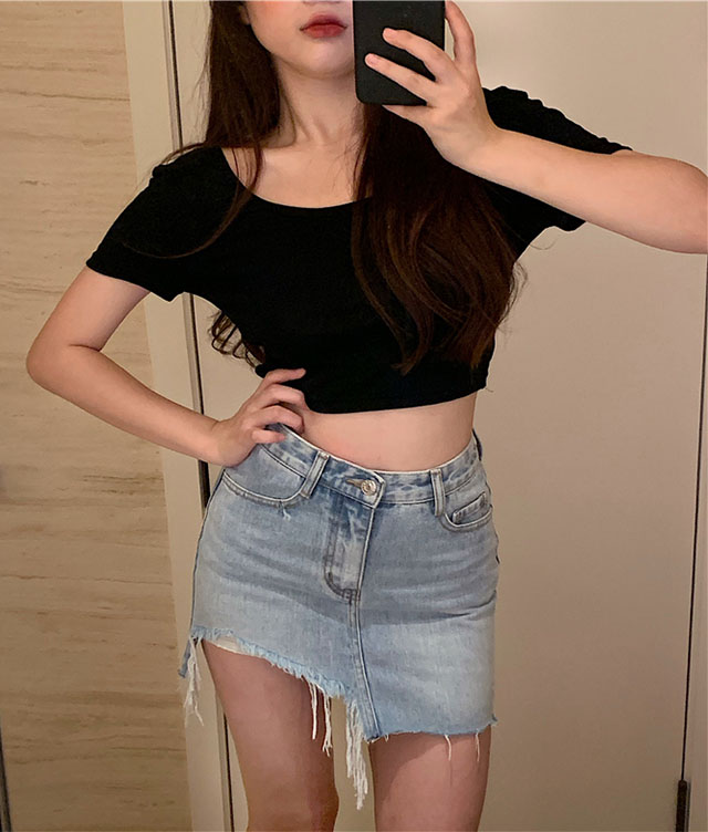 phoi do voi chan vay jeans the nao trong that xinh.5 1